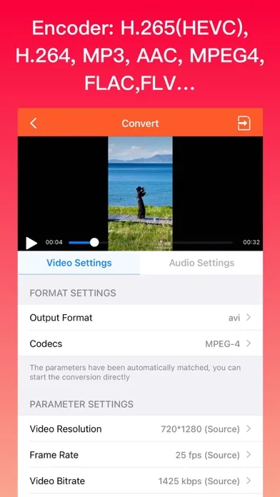 Zrzuty ekranu Video Converter - mp4 to mp3