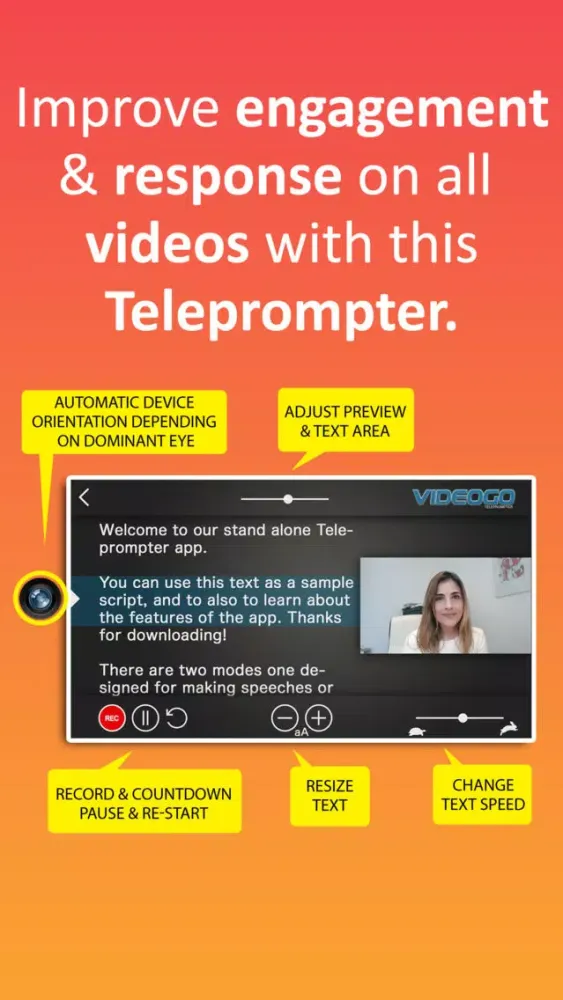 Teleprompter Auto Subtitler应用截图