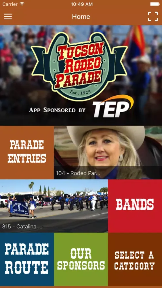 Tucson Rodeo Parade应用截图