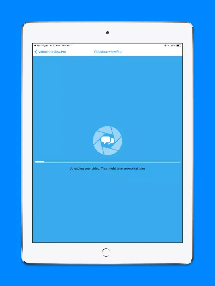 VideoInterviewPRO iPad  Screenshots