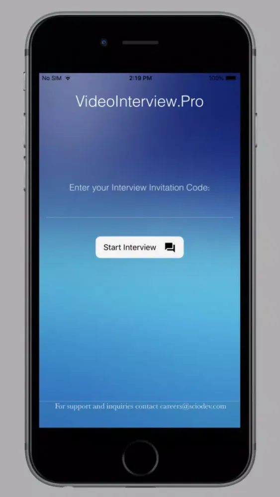 VideoInterviewPRO Screenshots