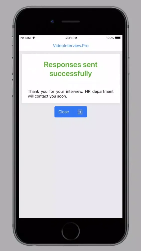 VideoInterviewPRO Screenshots