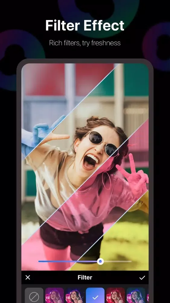 Capturas de pantalla de Video Maker - Photo Effects