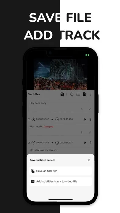 Скриншоты VidSub: Video Subtitle Creator