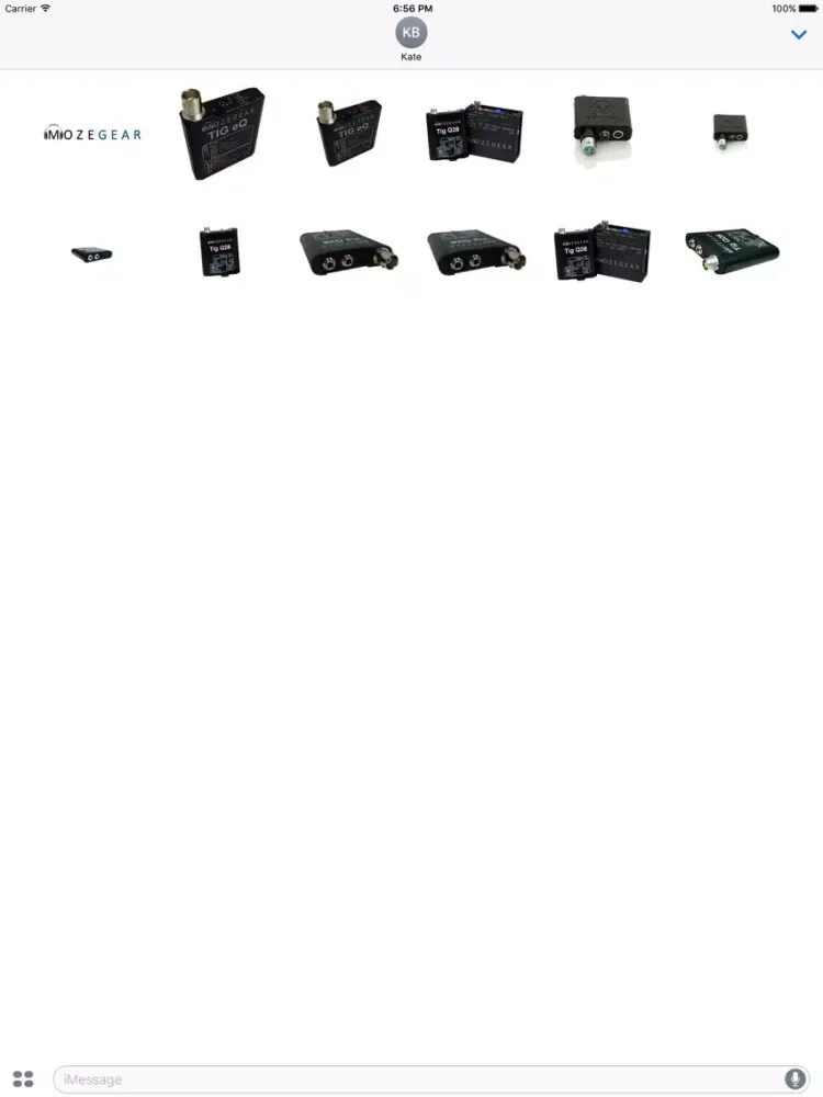 Mozegear Stickers iPad 应用截图
