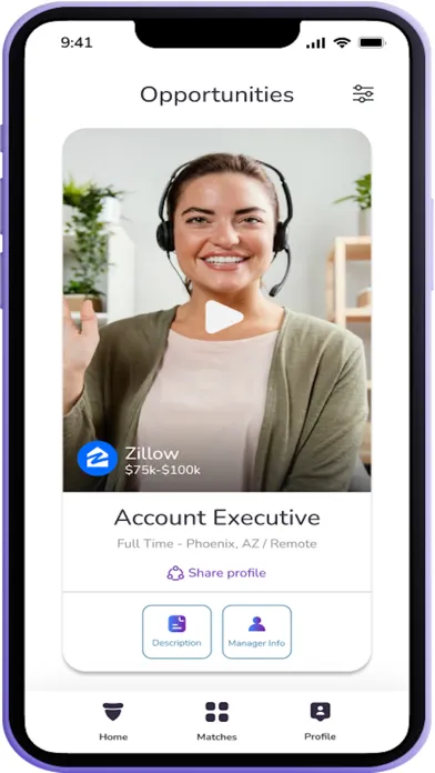 Jobz | Swipe Professionally 스크린샷