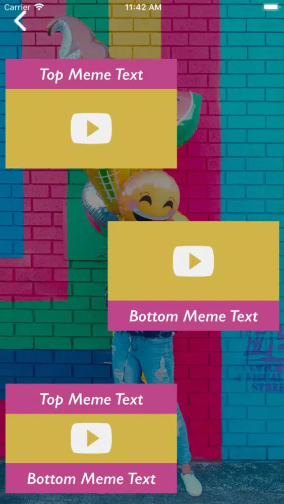 Capturas de tela do Video Meme - Funny Video Maker