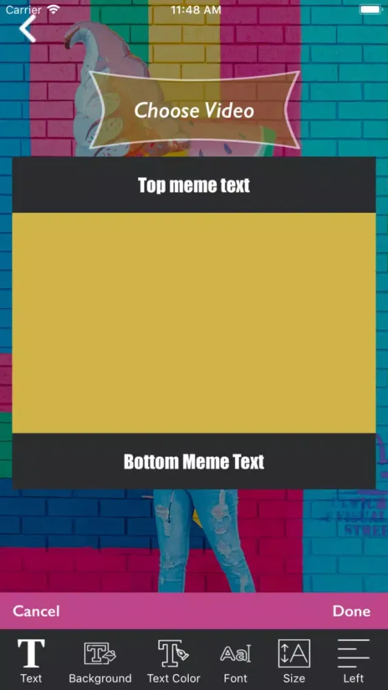 Capturas de tela do Video Meme - Funny Video Maker