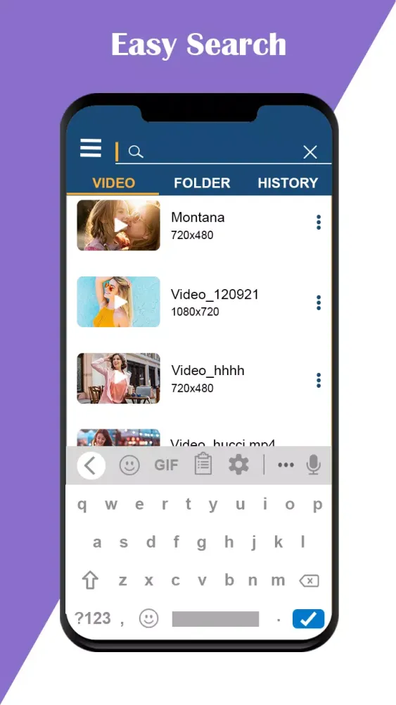 Video Player Screenshots