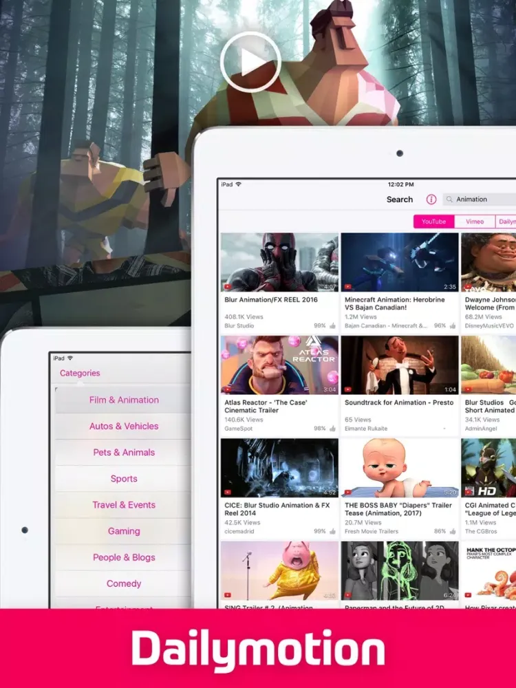 Capturas de pantalla de Video Tube™: Stream Play Watch iPad 