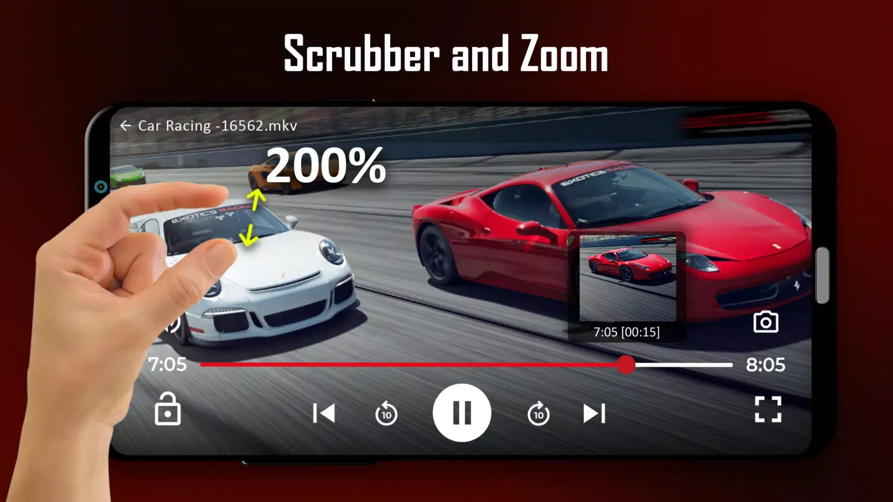 Captures d'écran de HD Video Player - Media Player
