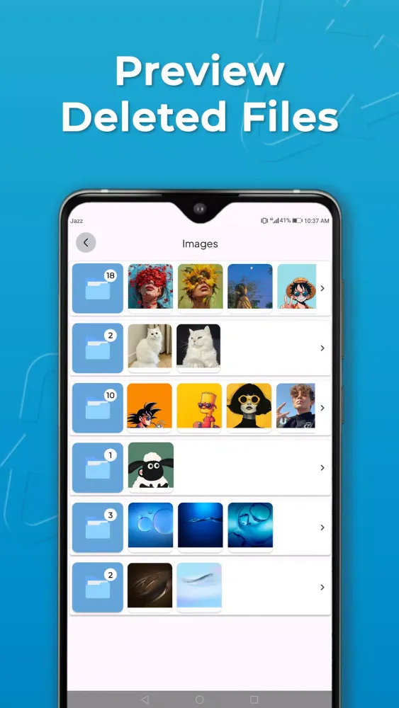 Zrzuty ekranu Delete Video Recovery App