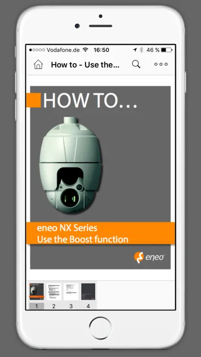 eneo InfoHub – the presentation and info tool from the specialist for video security Ekran Görüntüleri