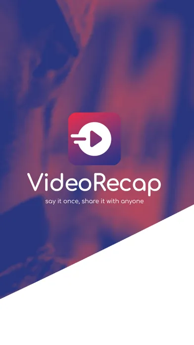Zrzuty ekranu VideoRecap