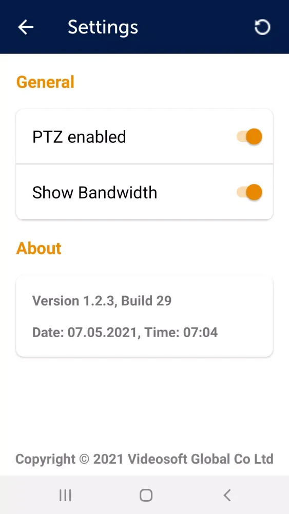 Zrzuty ekranu Videosoft Viewer