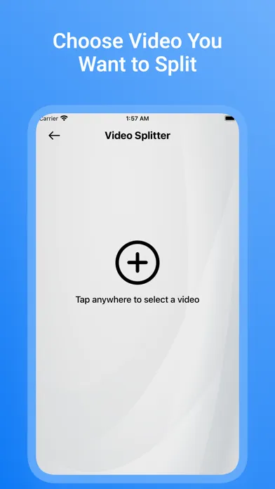 Capturas de tela do Video Splitter - Story Split