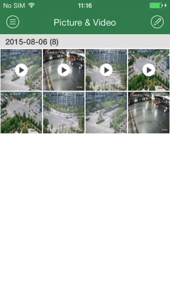 Captures d'écran de CCTVvision