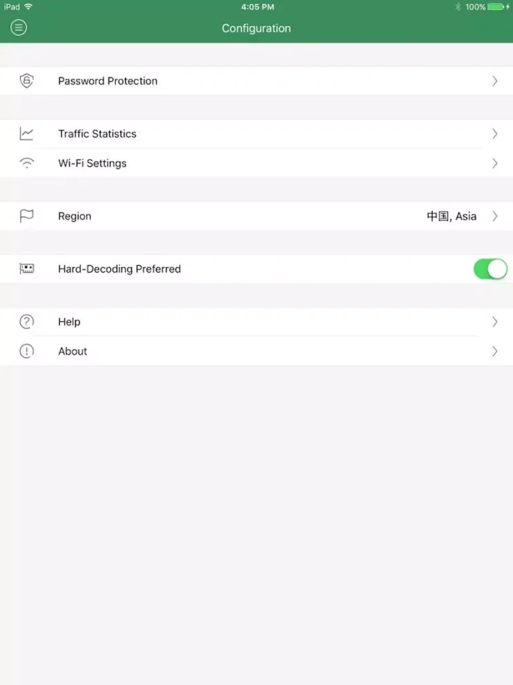Скриншоты SECvision HD iPad 