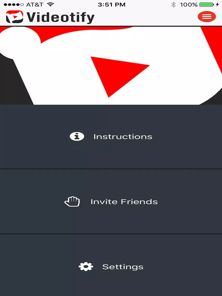 Videotify iPad  Screenshots