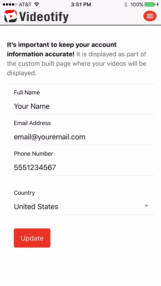 Videotify Screenshots