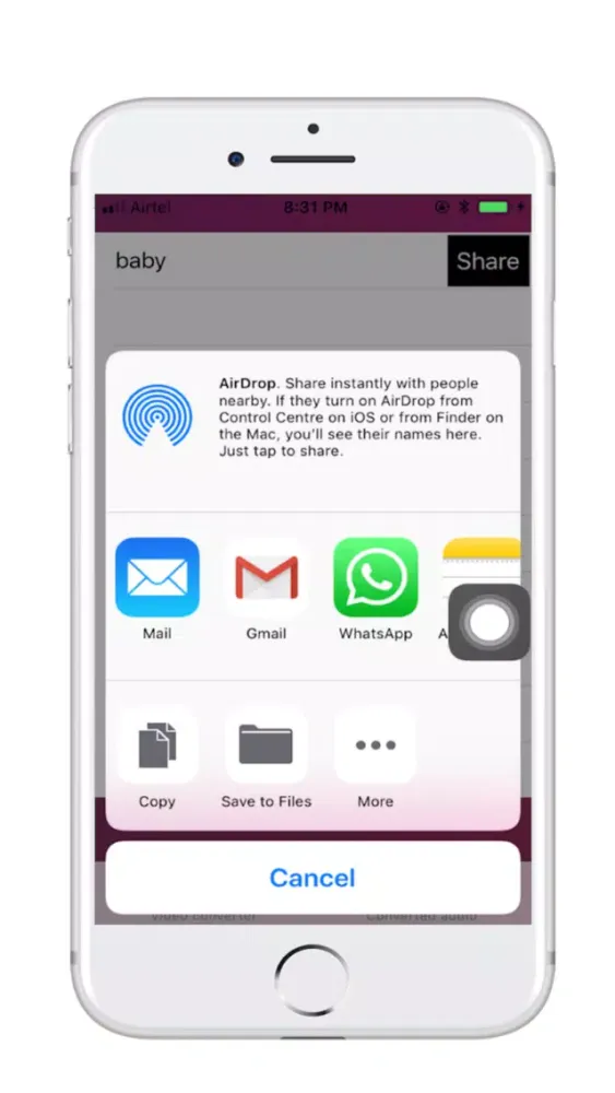 Capturas de pantalla de Video to M4a Converter