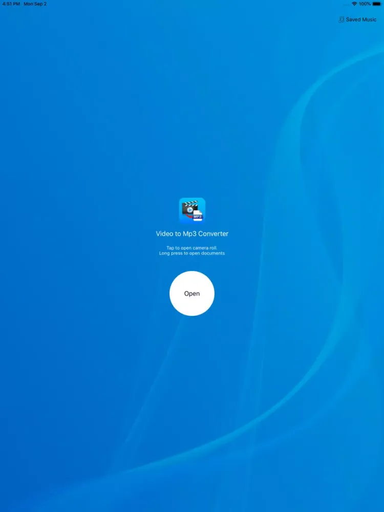 تصاویر Video to Mp3 - Convert Video iPad 
