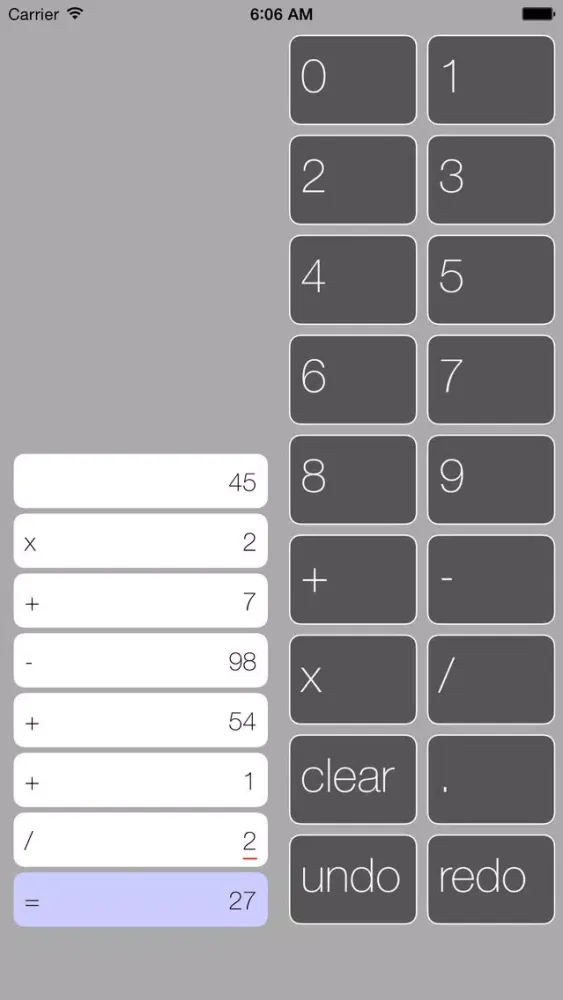 CalculatorX应用截图