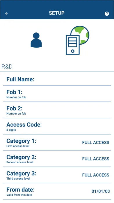 WS4 Access Control Ekran Görüntüleri