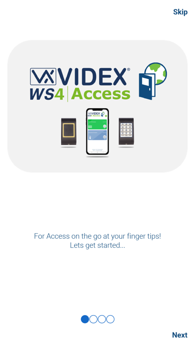 WS4 Access Screenshots