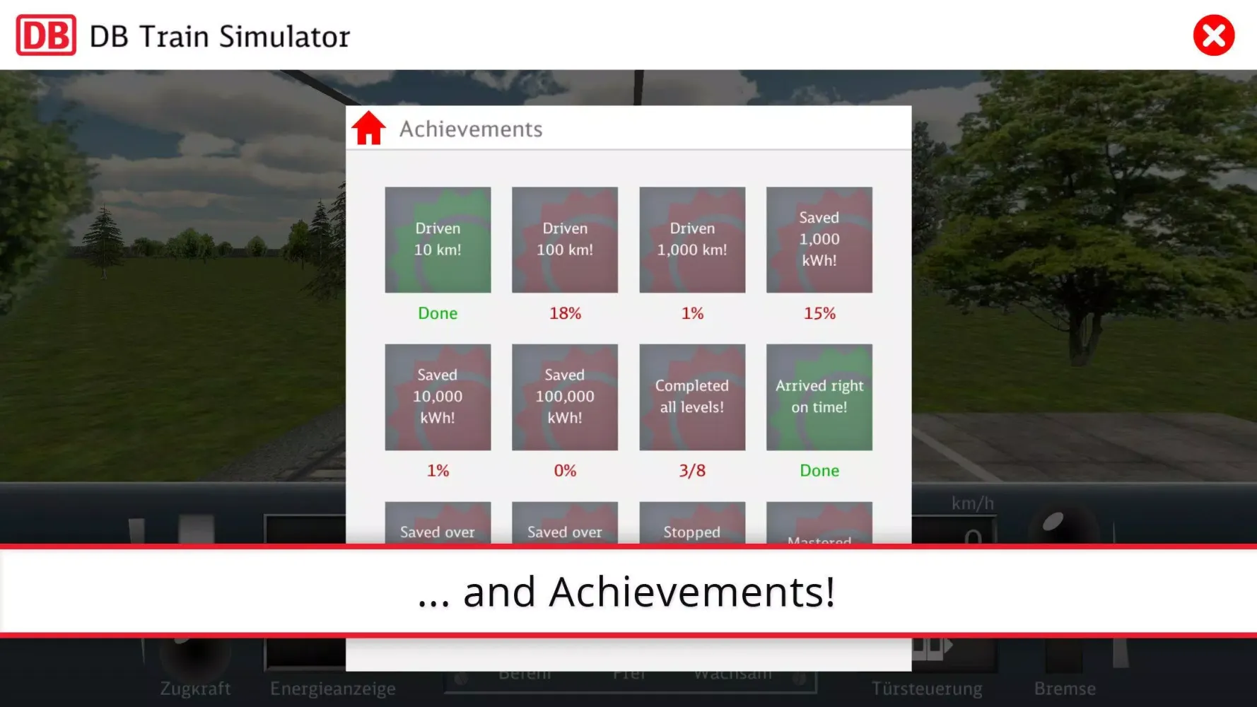 DB Train Simulator Ekran Görüntüleri