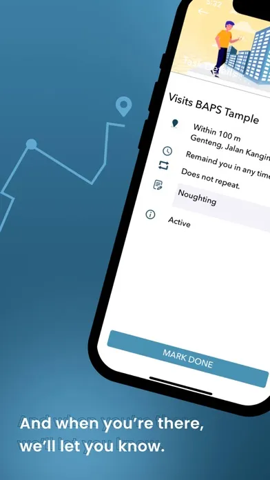 Nearby Tasks - Alert on Place Screenshots