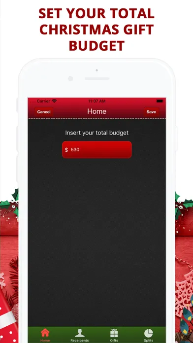 Captures d'écran de Xmas Budget - Christmas Gifts