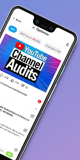 vidIQ for YouTube Screenshots