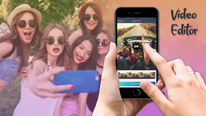 Vid.ly - Video Editor, Pic2GIF Screenshots