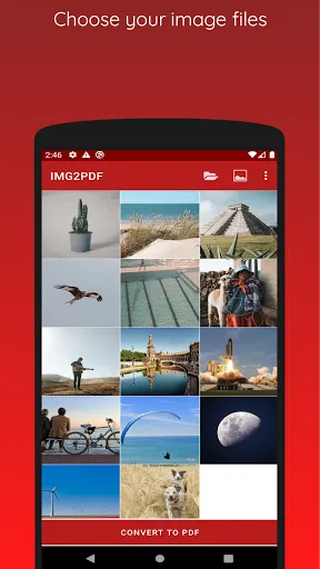 Captures d'écran de Image to PDF - JPG to PDF
