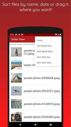 Captures d'écran de Image to PDF - JPG to PDF
