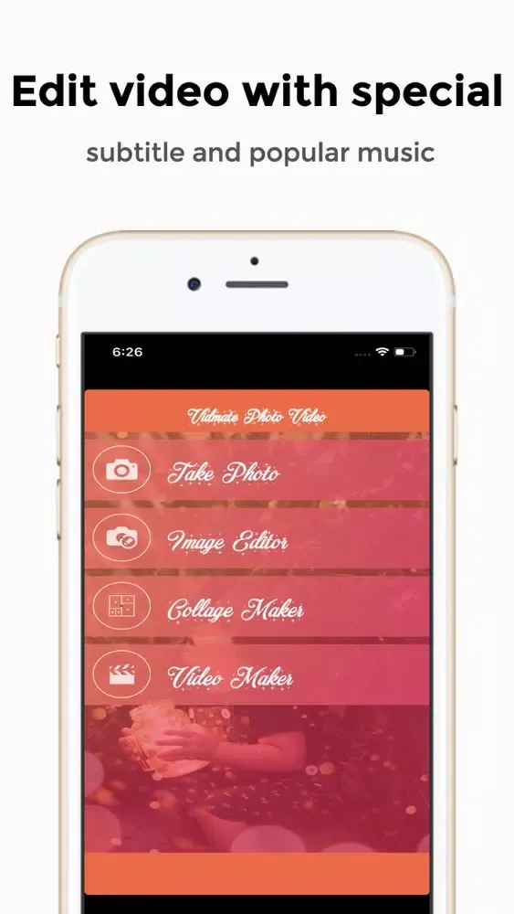 تصاویر Vidmate Photo Video with music