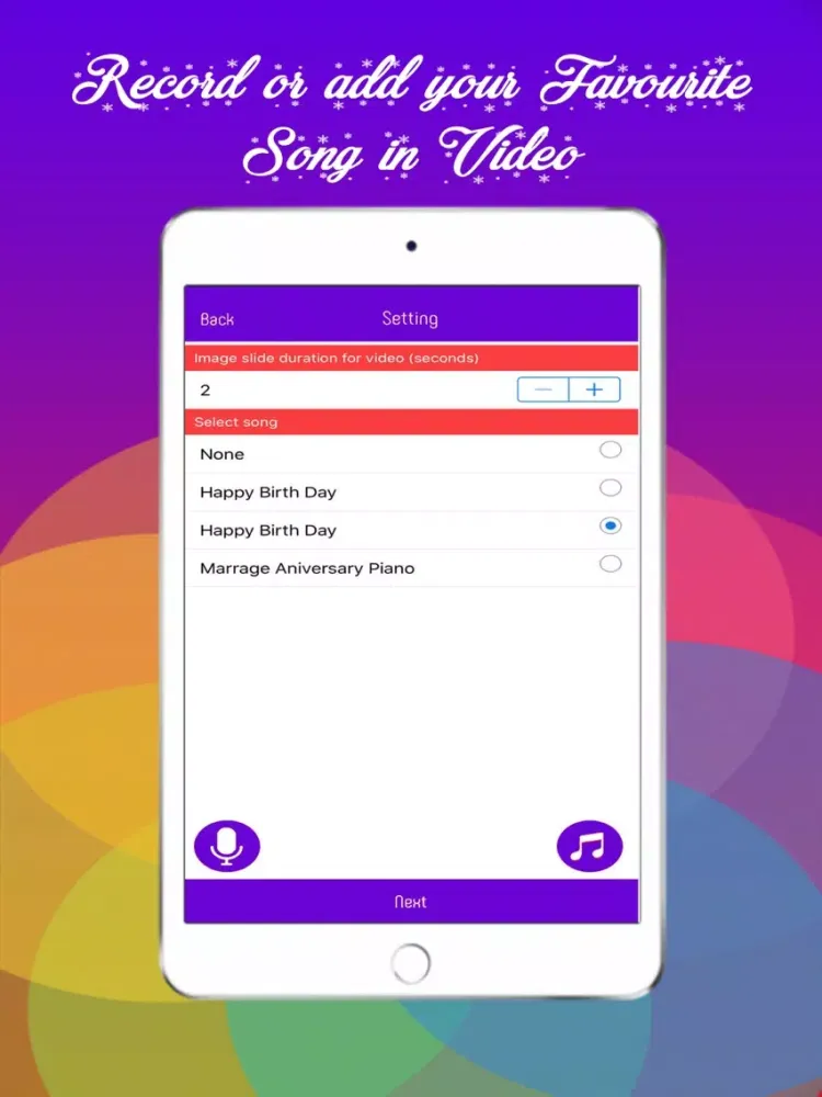 صور VidMate Movie Maker - Photo Video Collage iPad 