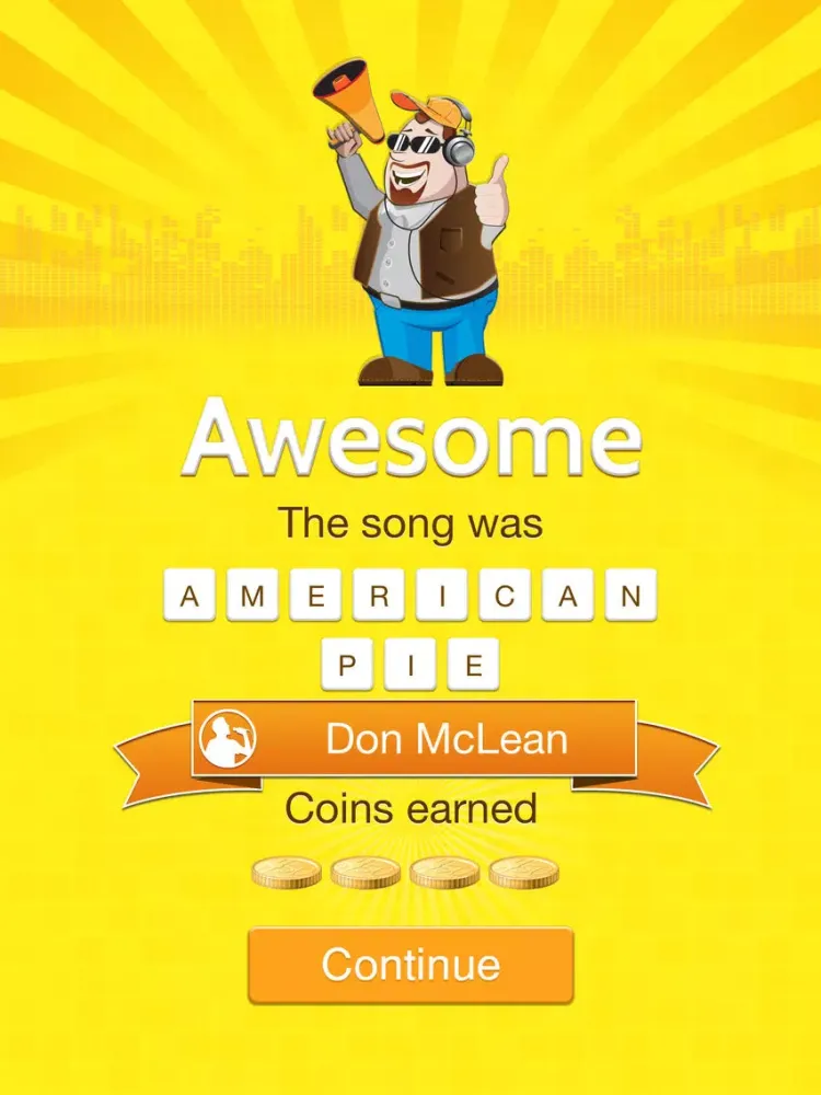 4 Vids 1 Song - Pics and video FREE word search games quiz iPad  Screenshots