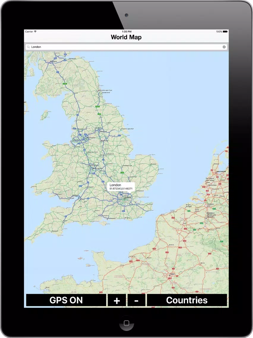 All in One World Maps - Online iPad  স্ক্রিনশট
