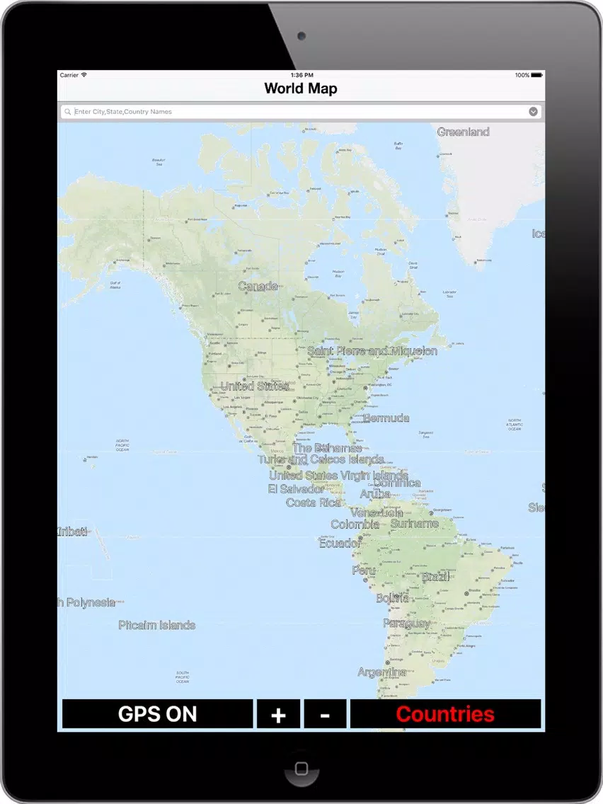 All in One World Maps - Online iPad  স্ক্রিনশট