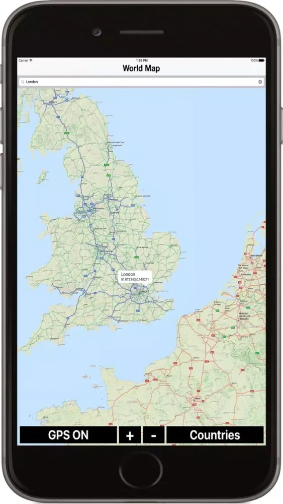 Screenshot di All in One World Maps - Online