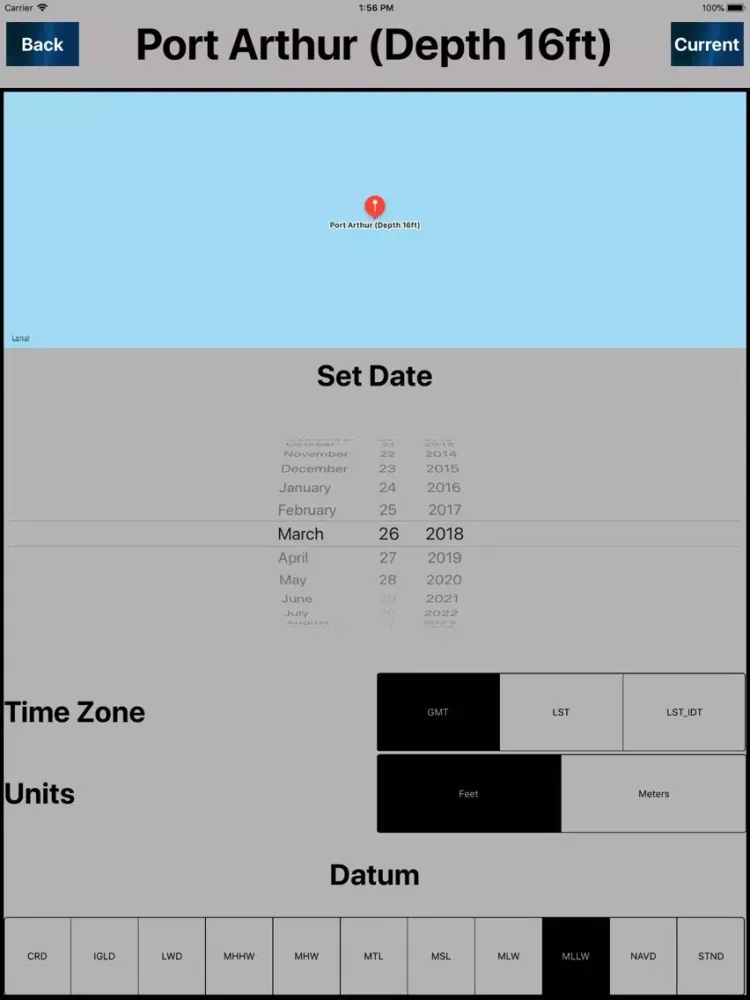 تصاویر Noaa Current Predictions HD iPad 