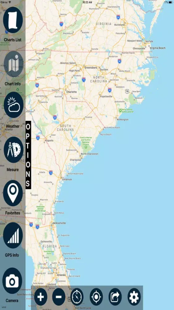 South Carolina Marine Charts應用截圖