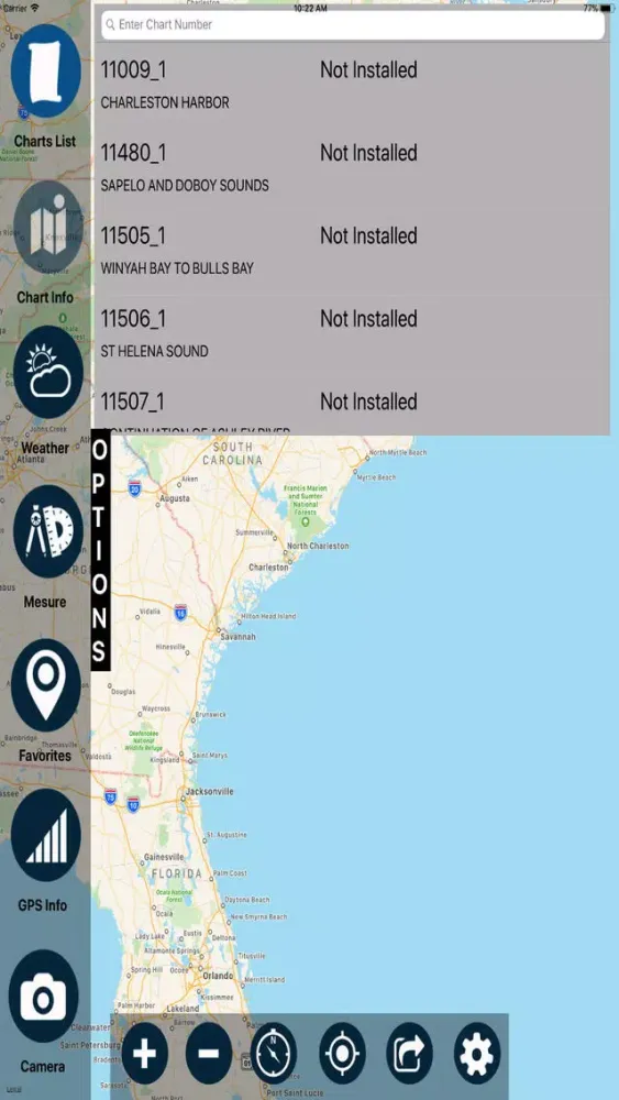 South Carolina Marine Charts應用截圖