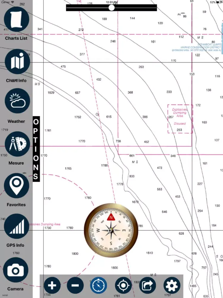 Texas Marine Charts RNC iPad  スクリーンショット