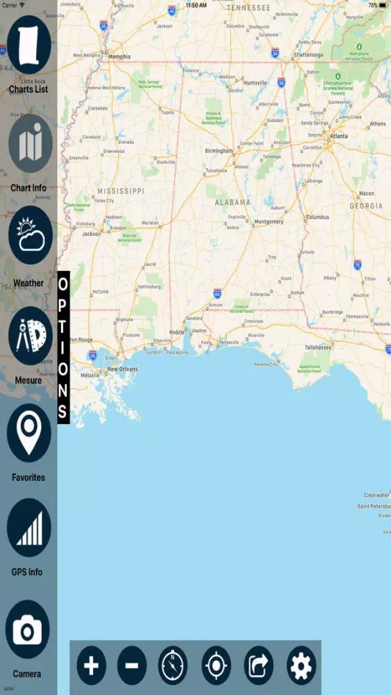 Captures d'écran de Florida Marine Charts RNC