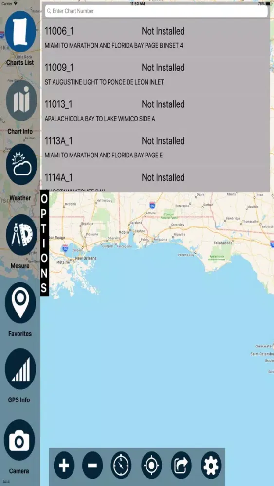 Captures d'écran de Florida Marine Charts RNC