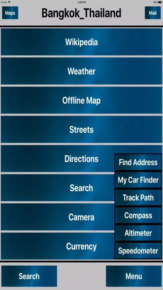 Bangkok Thailand - OfflineMap Screenshots