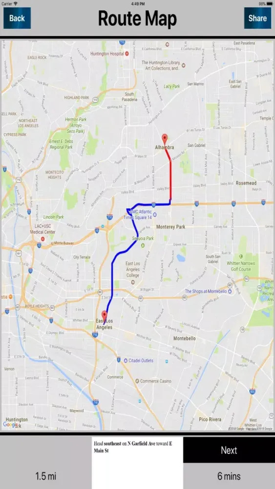 Bangkok Thailand - OfflineMap Screenshots